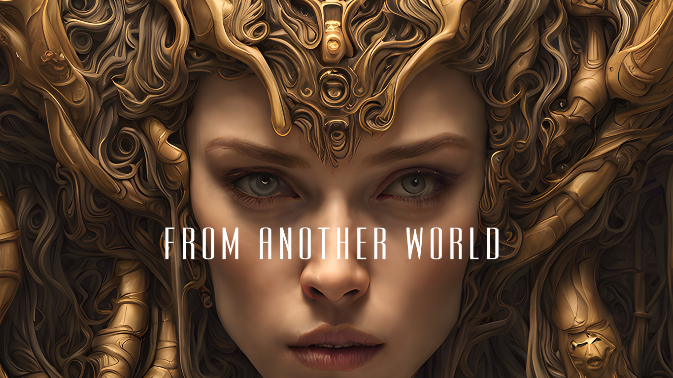 From Another World Book Cover Design